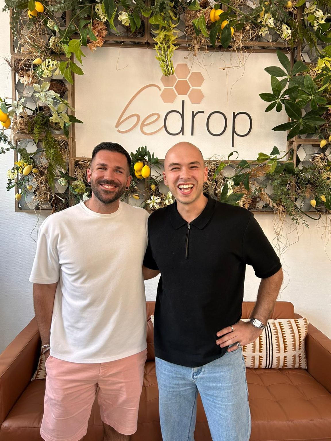 Lukas Maria Beilmann und Florian Bein bei bedrop